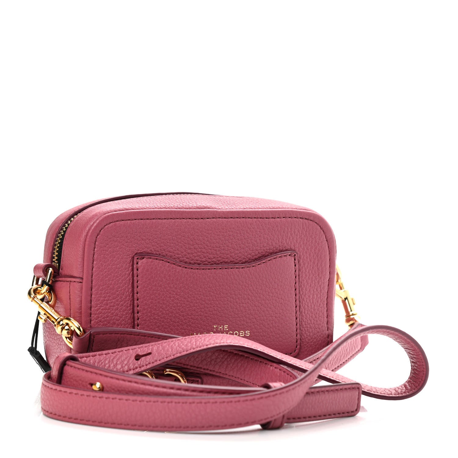 Marc Jacobs Supple Natural Grain Calfskin Softshot 17 Bag Dusty Ruby 2 of 8