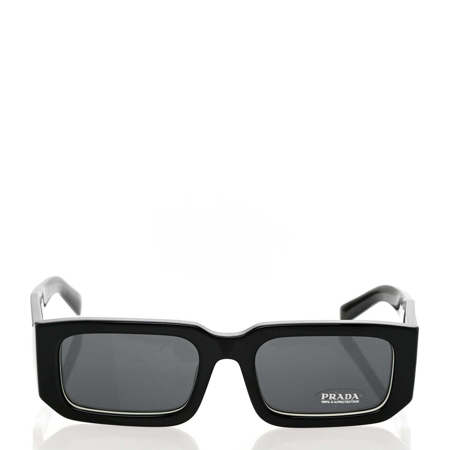 Acetate Symbole Sunglasses SPR 06Y Black