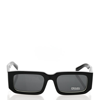 Prada Acetate Symbole Sunglasses SPR 06Y Black 2 of 8