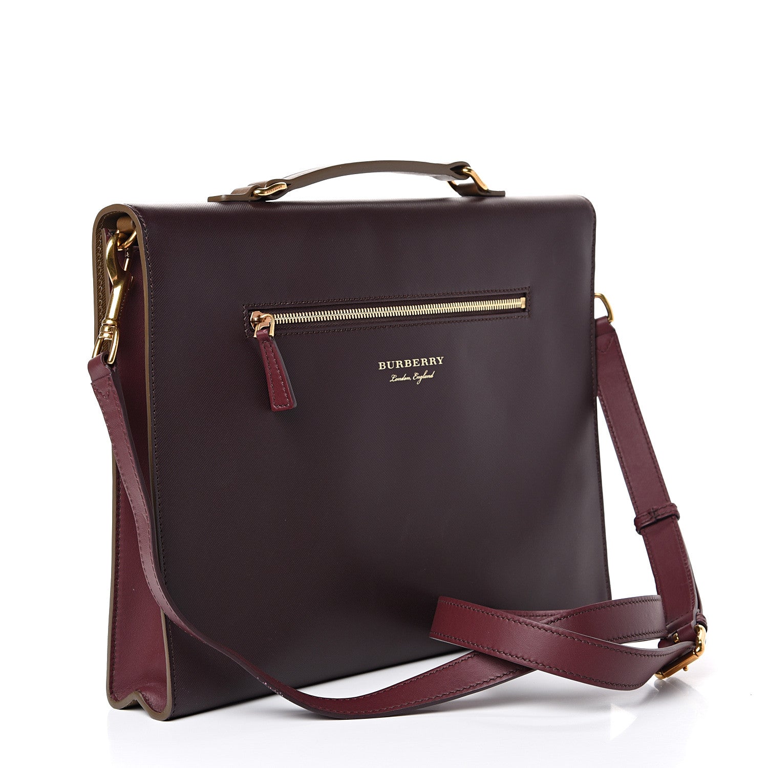 Burberry Trench Calfskin DK88 Portfolio Case 2 of 15