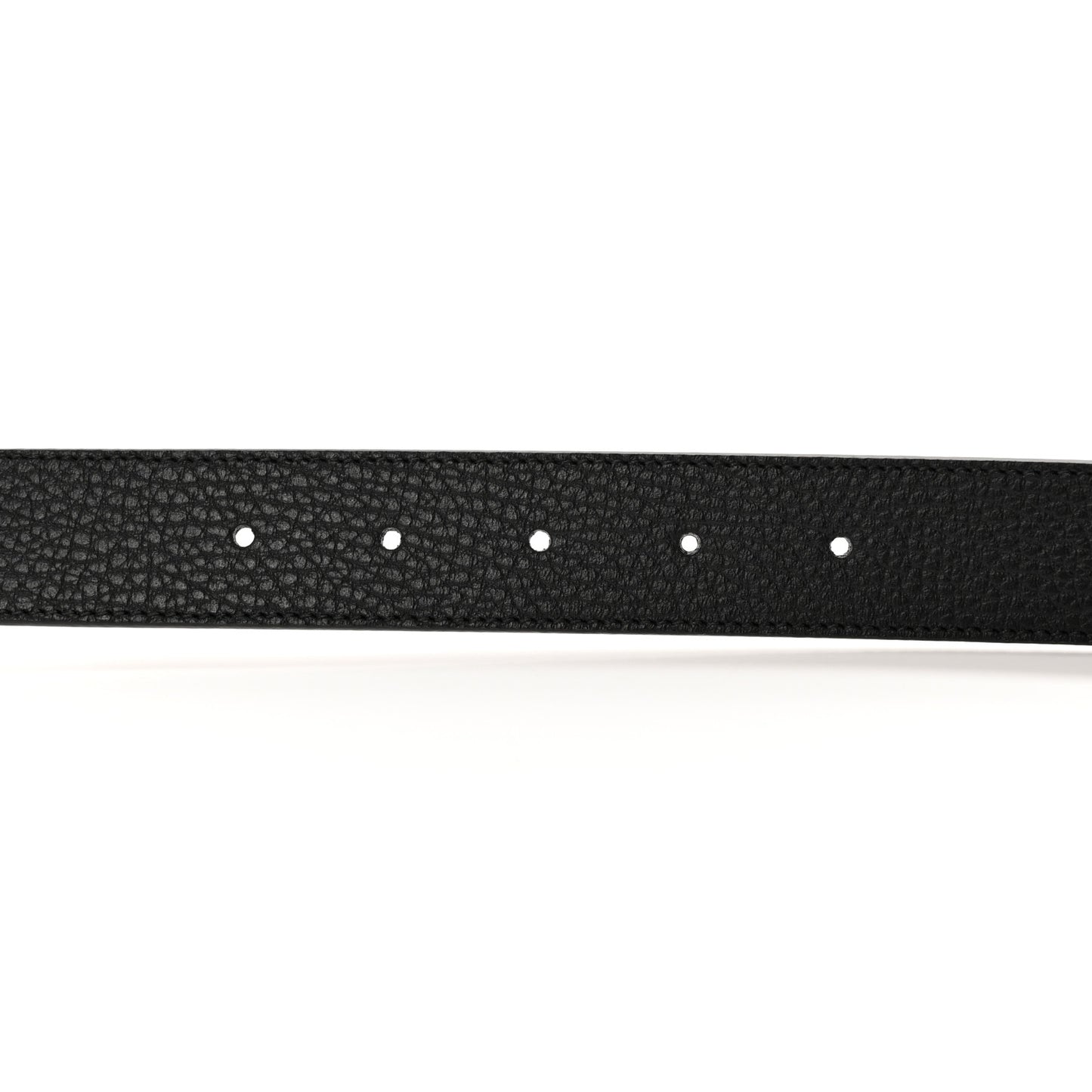 Dollar Calfskin Double G Reversible 30mm Belt 105 42 Black New Acero