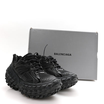 Balenciaga Mesh Nylon Mens Monocolor Bouncer Sneakers 37 Black 8 of 8