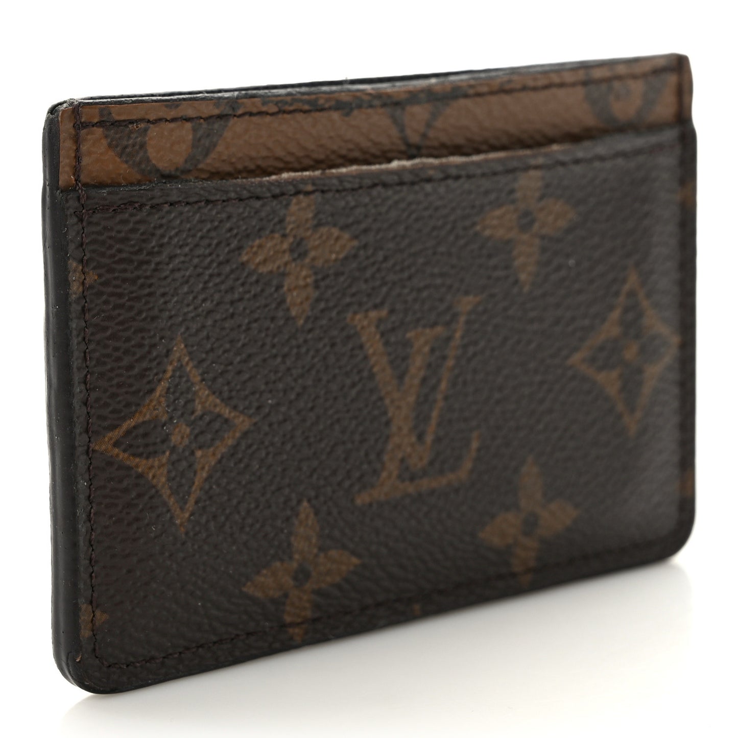 Reverse Monogram Card Holder