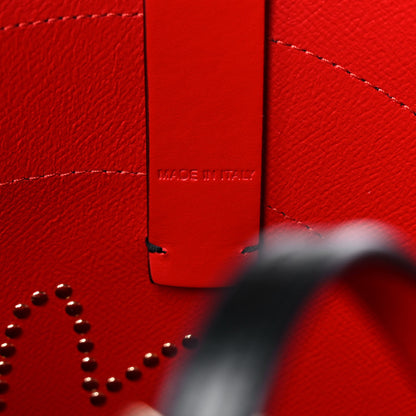 Christian Louboutin Calfskin Cabata Love Empire Paris Tote Black 9 of 21