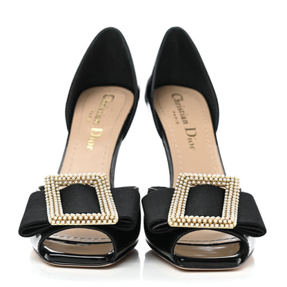 Christian Dior Patent Dior Idylle Pumps 35 Black 2 of 9