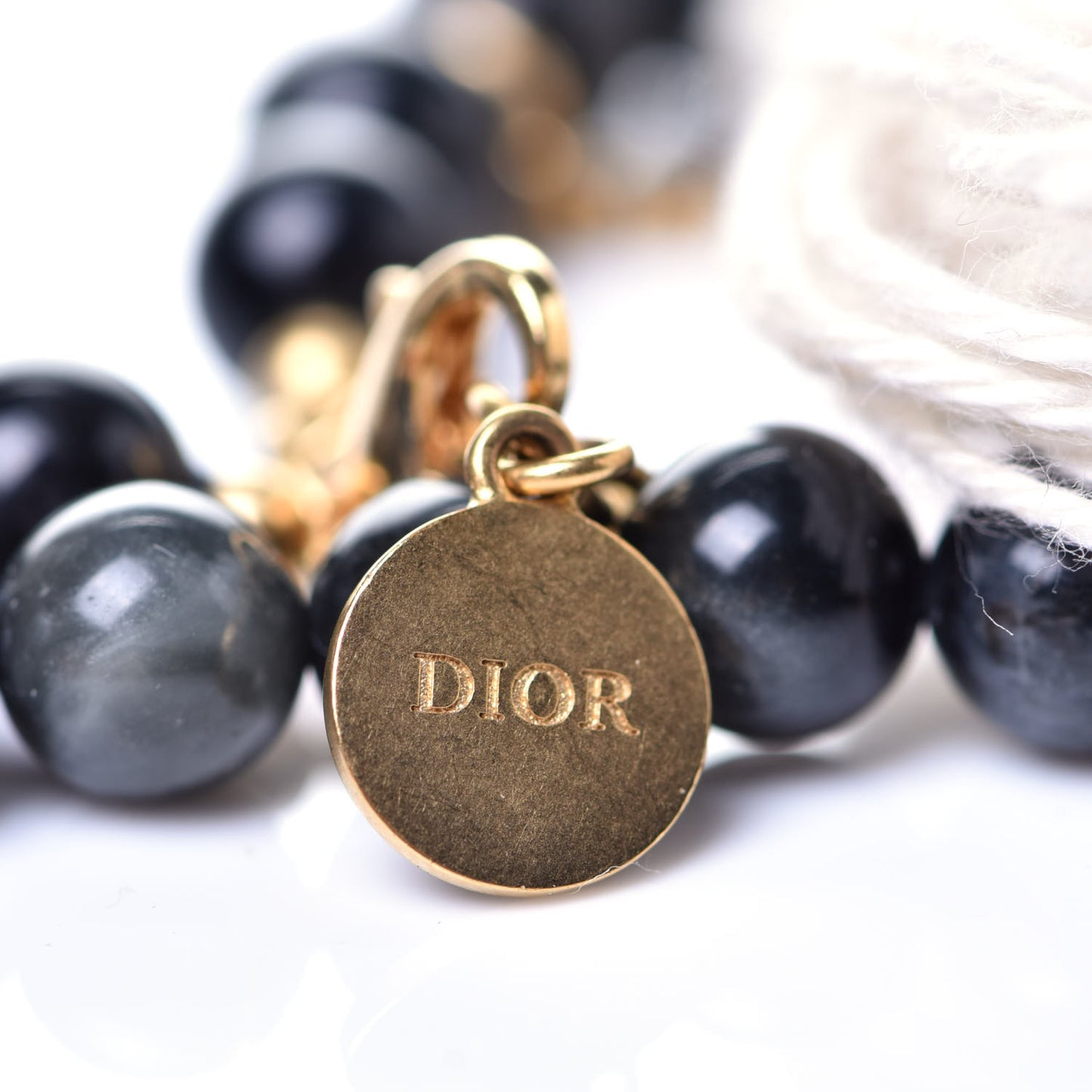 Metal Gray Hawk Jardin Double Bracelet Black Gold