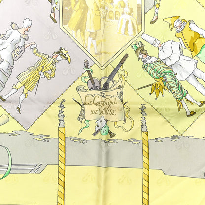 Hermes Silk Le Carnaval de Venise Scarf 90 2 of 5