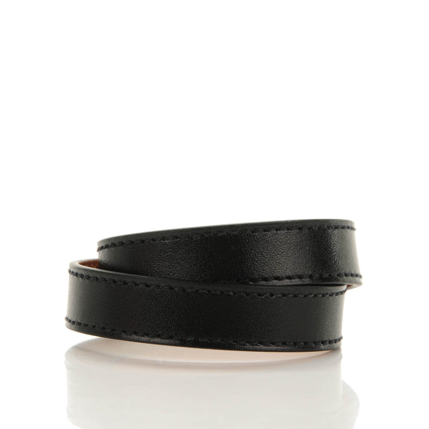 Box Kelly Double Tour Bracelet XS Black