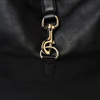 Gucci Calfskin Large Jackie O Bouvier Hobo Black 11 of 11