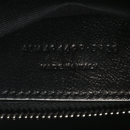 Saint Laurent Calfskin Y Quilted Monogram Small Loulou Chain Satchel Black 7 of 9