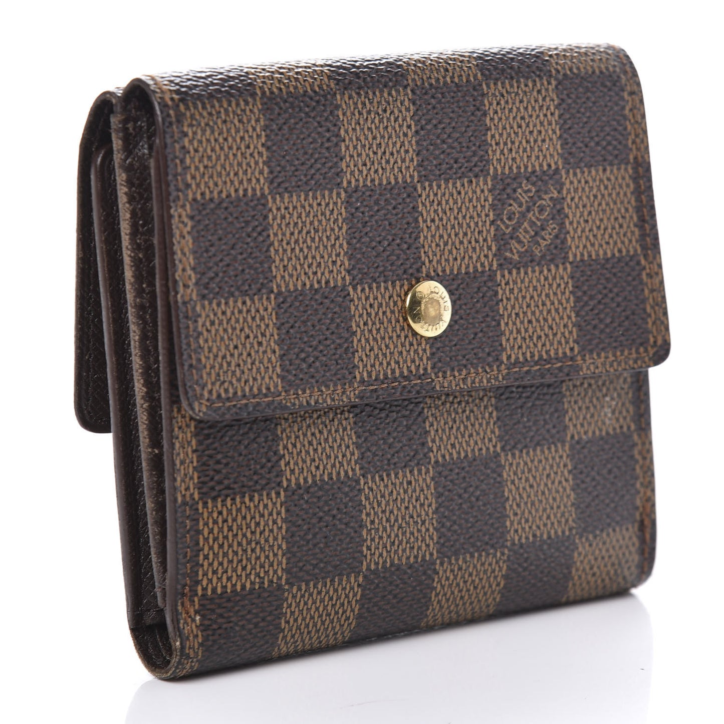 Damier Ebene Elise Wallet
