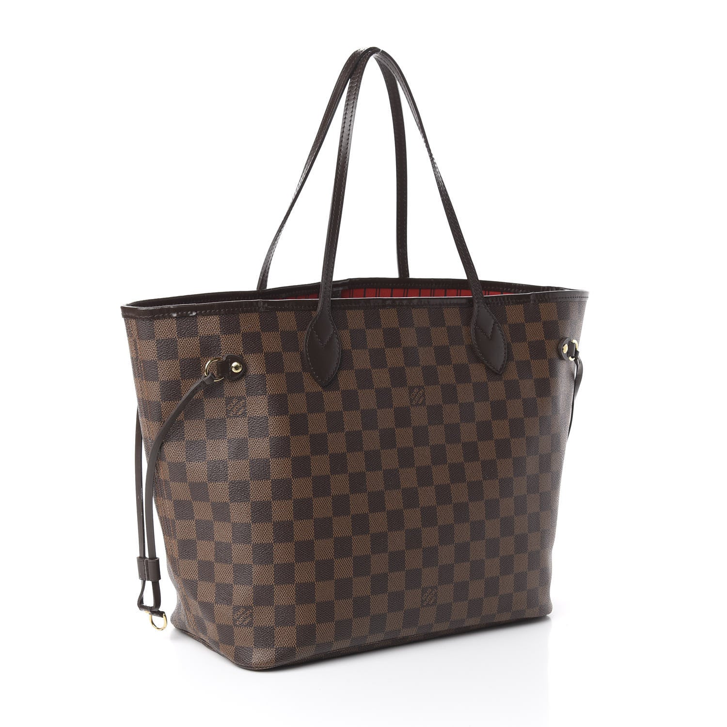 Louis Vuitton Damier Ebene Neverfull MM 2 of 9