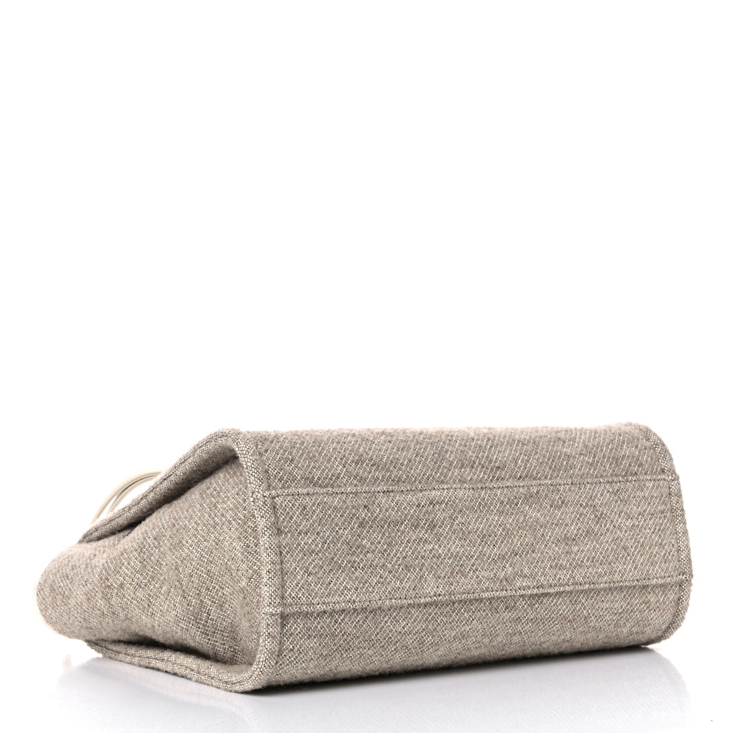 Mixed Fibers Small Deauville Tote Light Grey