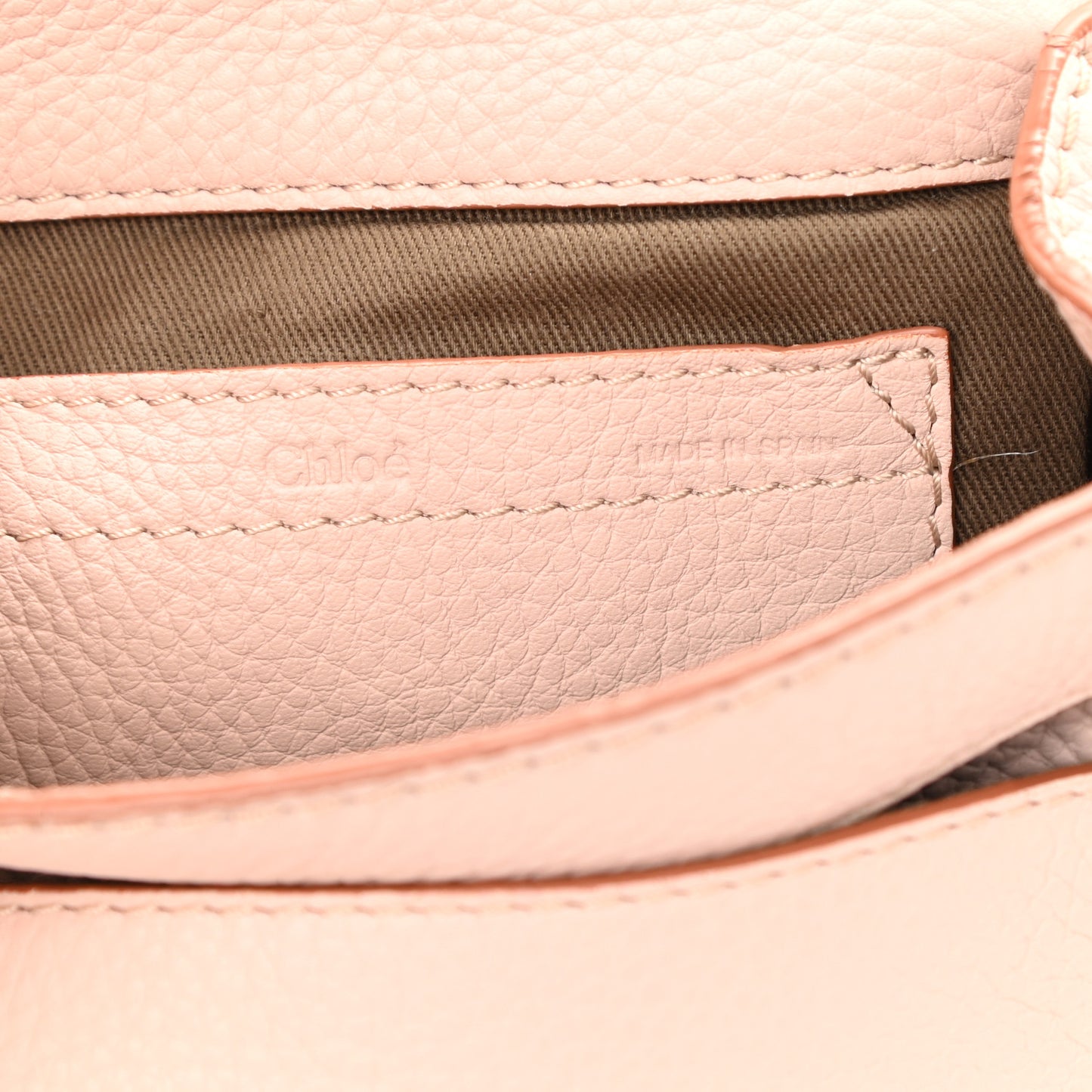 Calfskin Mini Marcie Round Crossbody Bag Blush Nude