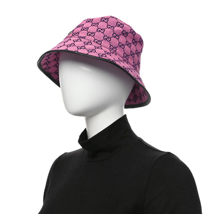 Gucci Monogram Multicolor New Sakai Calfskin Bob Malibu Bucket Hat L Parma Violet Blue 2 of 9