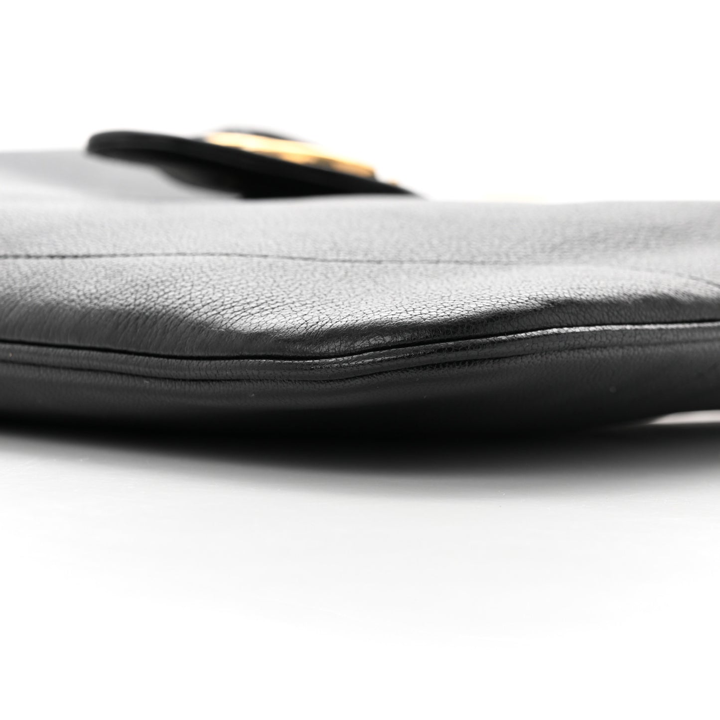 Goatskin Medium Aphrodite Shoulder Bag Black