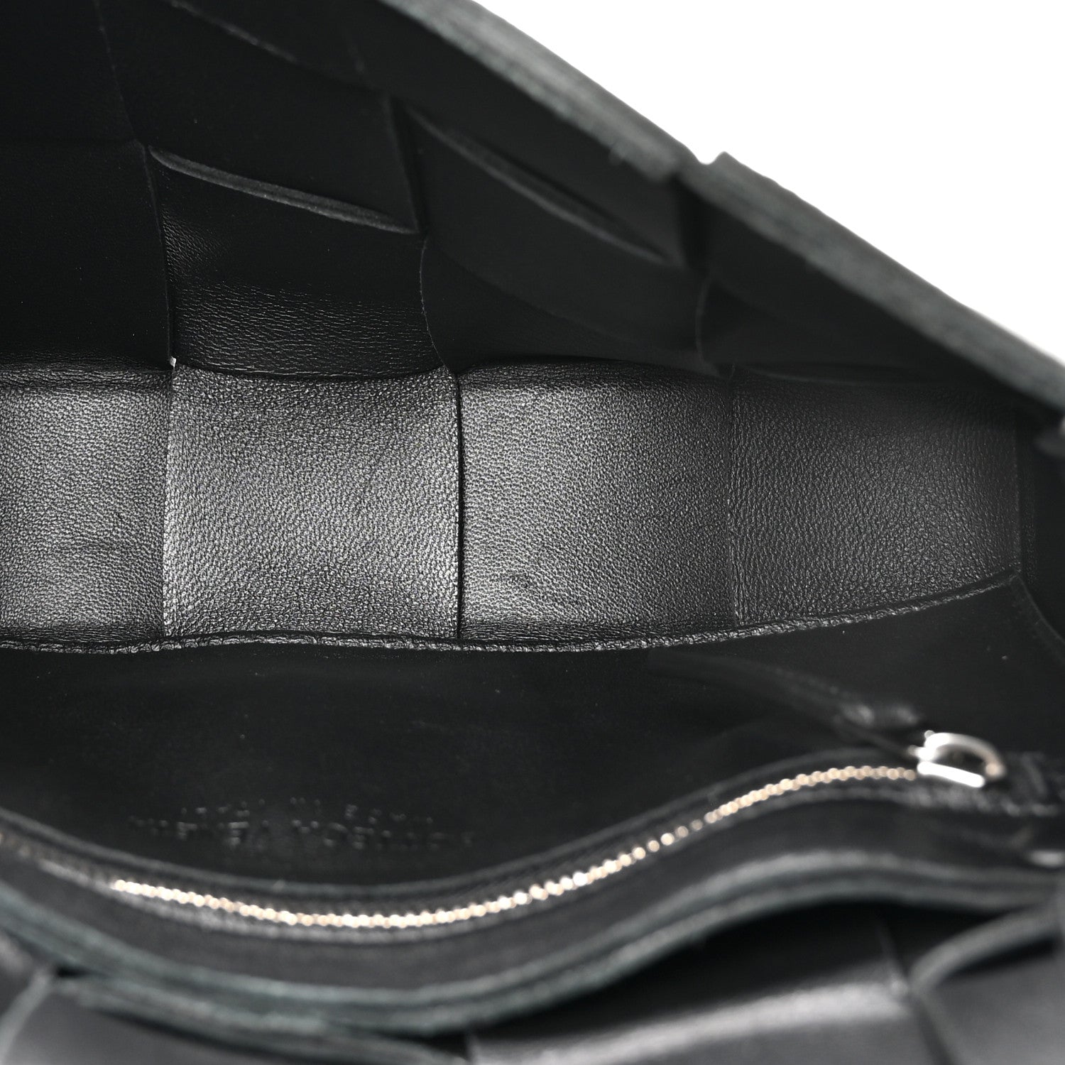 Bottega Veneta Lambskin Maxi Intrecciato Cassette Crossbody Bag Black 8 of 19