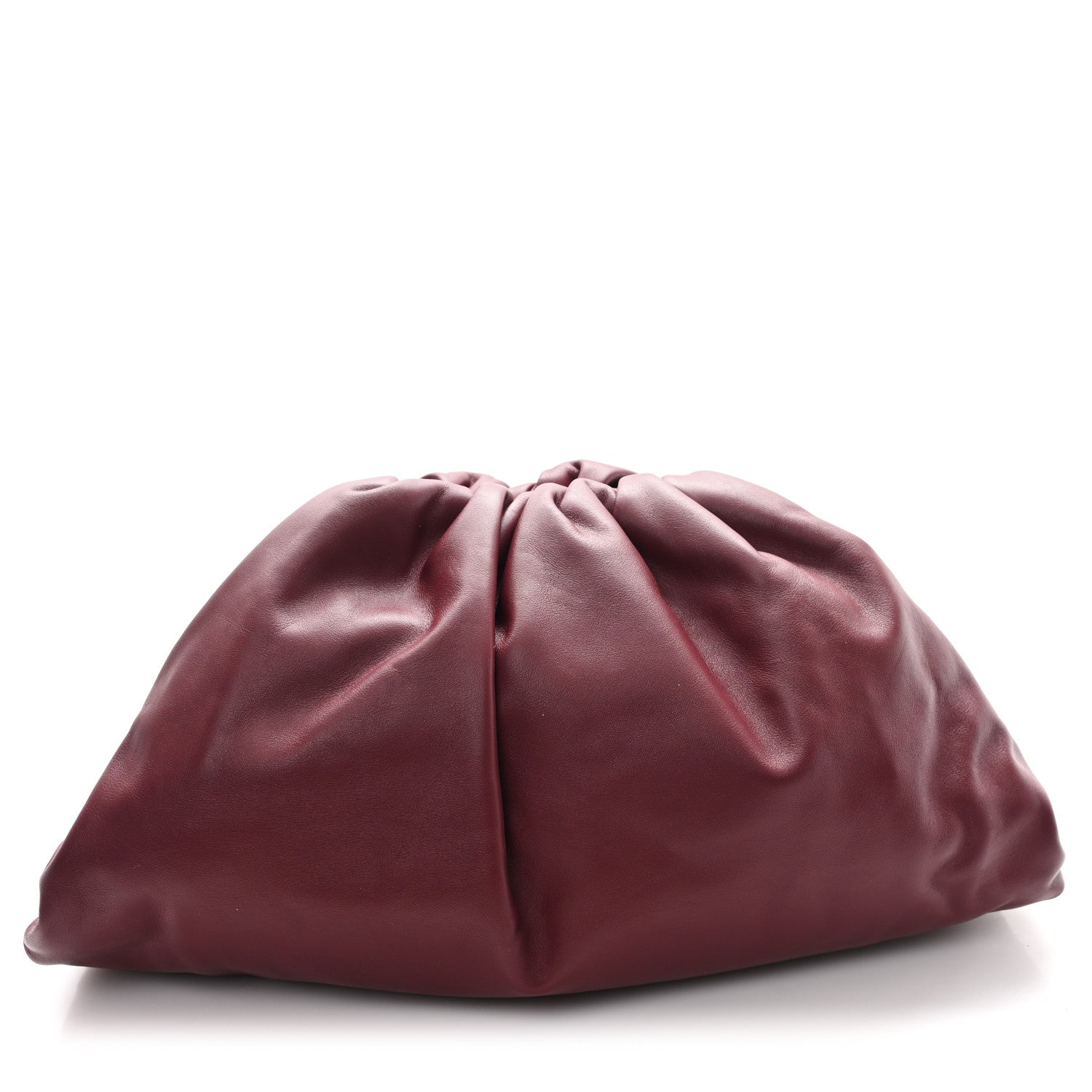 Bottega Veneta Smooth Butter Calf The Pouch Oversized Clutch Bordeaux 1 of 7