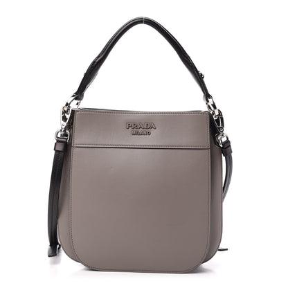Prada City Calfskin Small Margit Bag Argilla Black 1 of 11