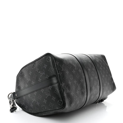 Louis Vuitton Monogram Eclipse Keepall Bandouliere 45 4 of 13