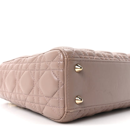 Christian Dior Lambskin Cannage Small Lucky Badges My Lady Dior Fard 9 of 10
