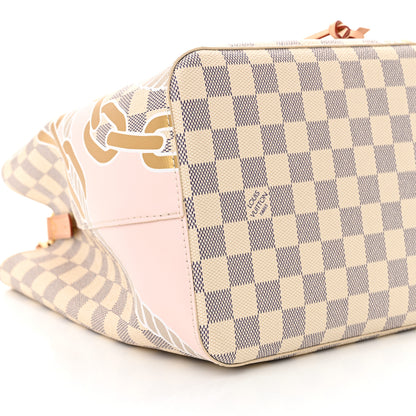 Louis Vuitton Damier Azur Nautical Neonoe MM 10 of 11