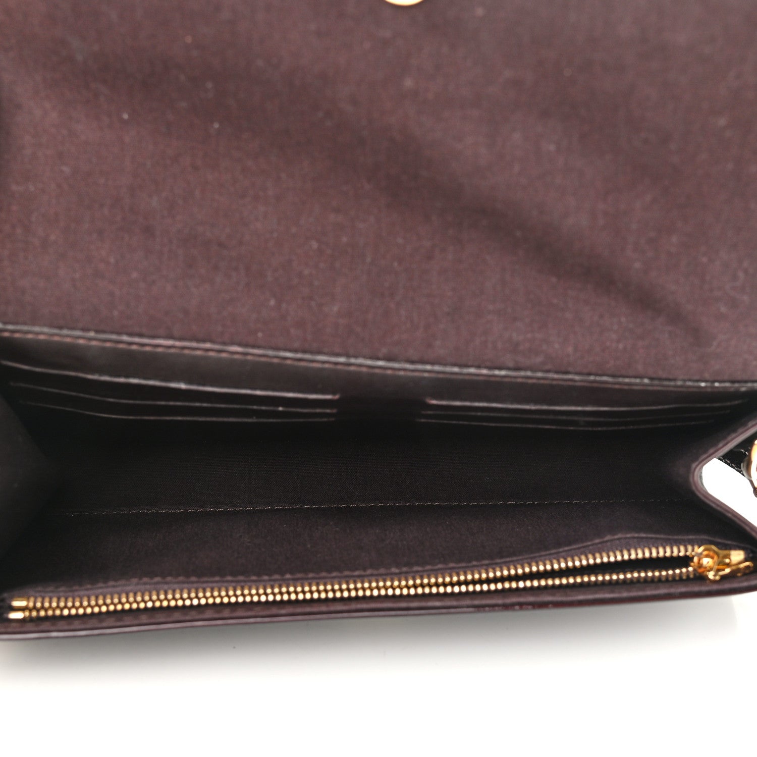 Louis Vuitton Vernis Rossmore MM Amarante 5 of 9