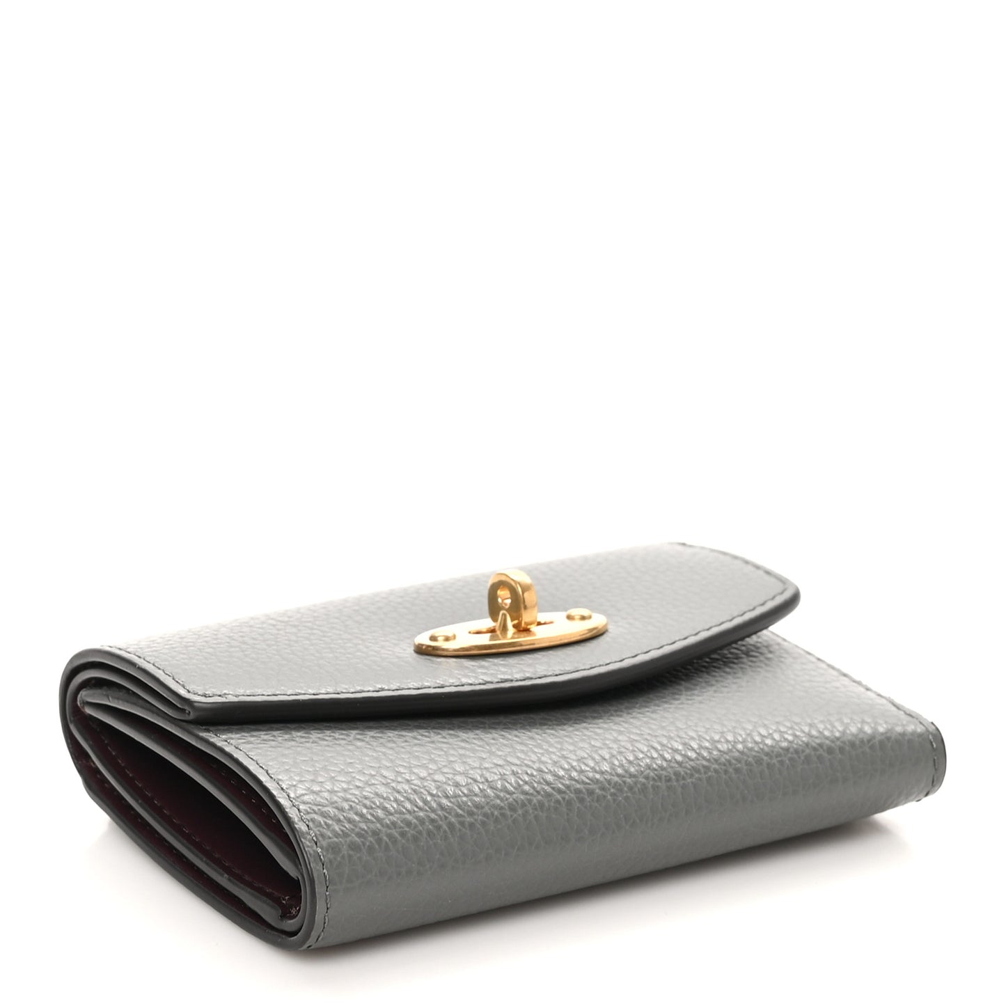 Classic Grain Small Darley Wallet Charcoal
