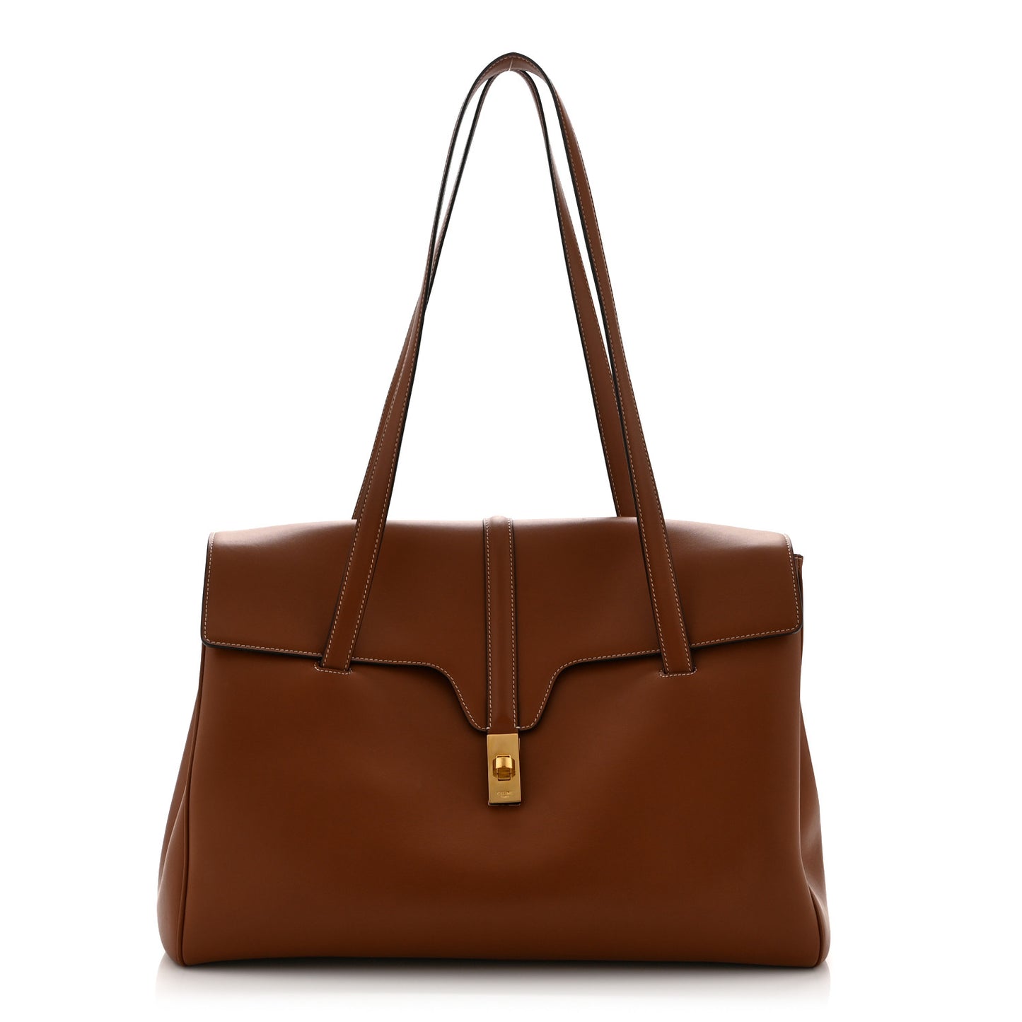 Calfskin Large Soft 16 Bag Tan
