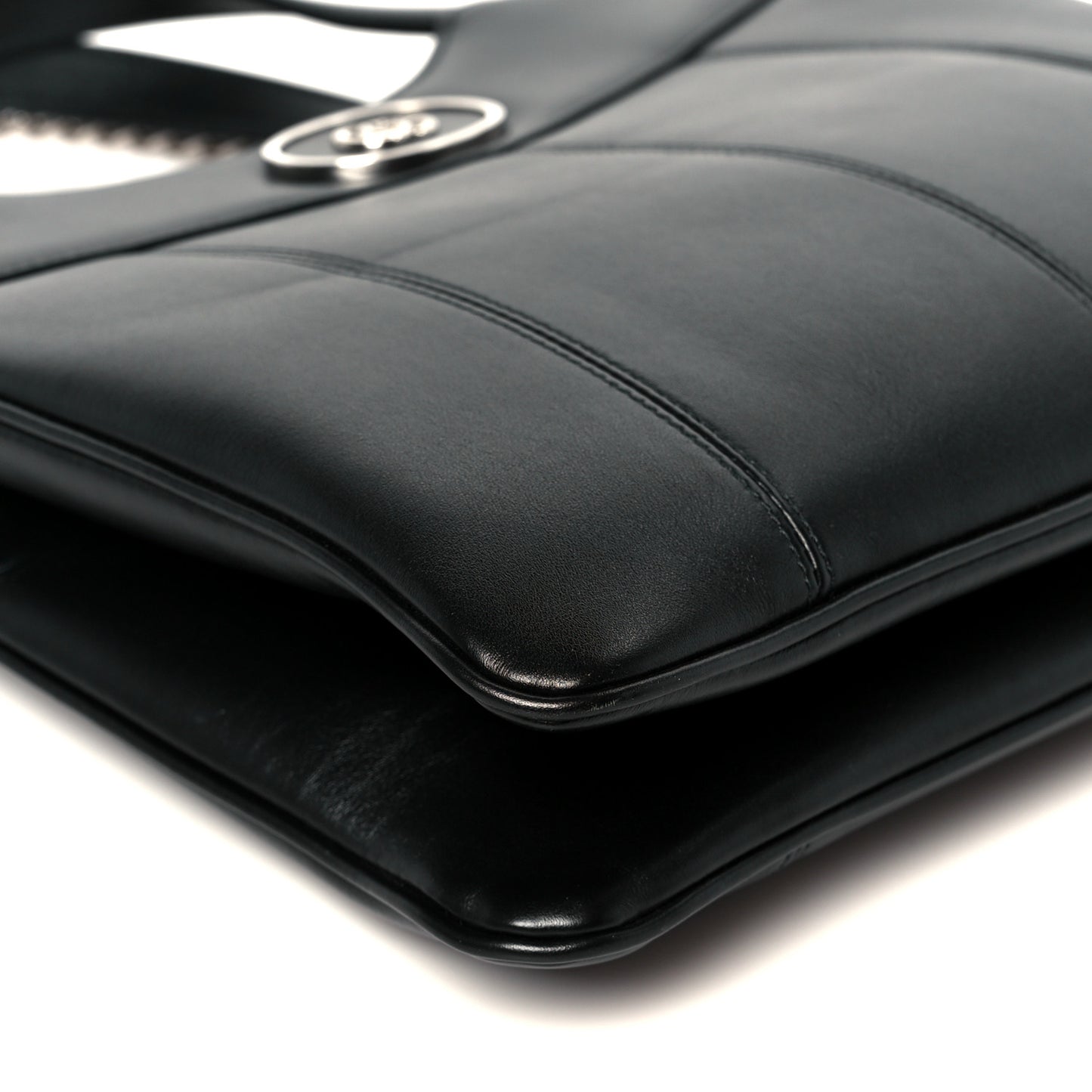 Calfskin Petite GG Small Tote Bag Black