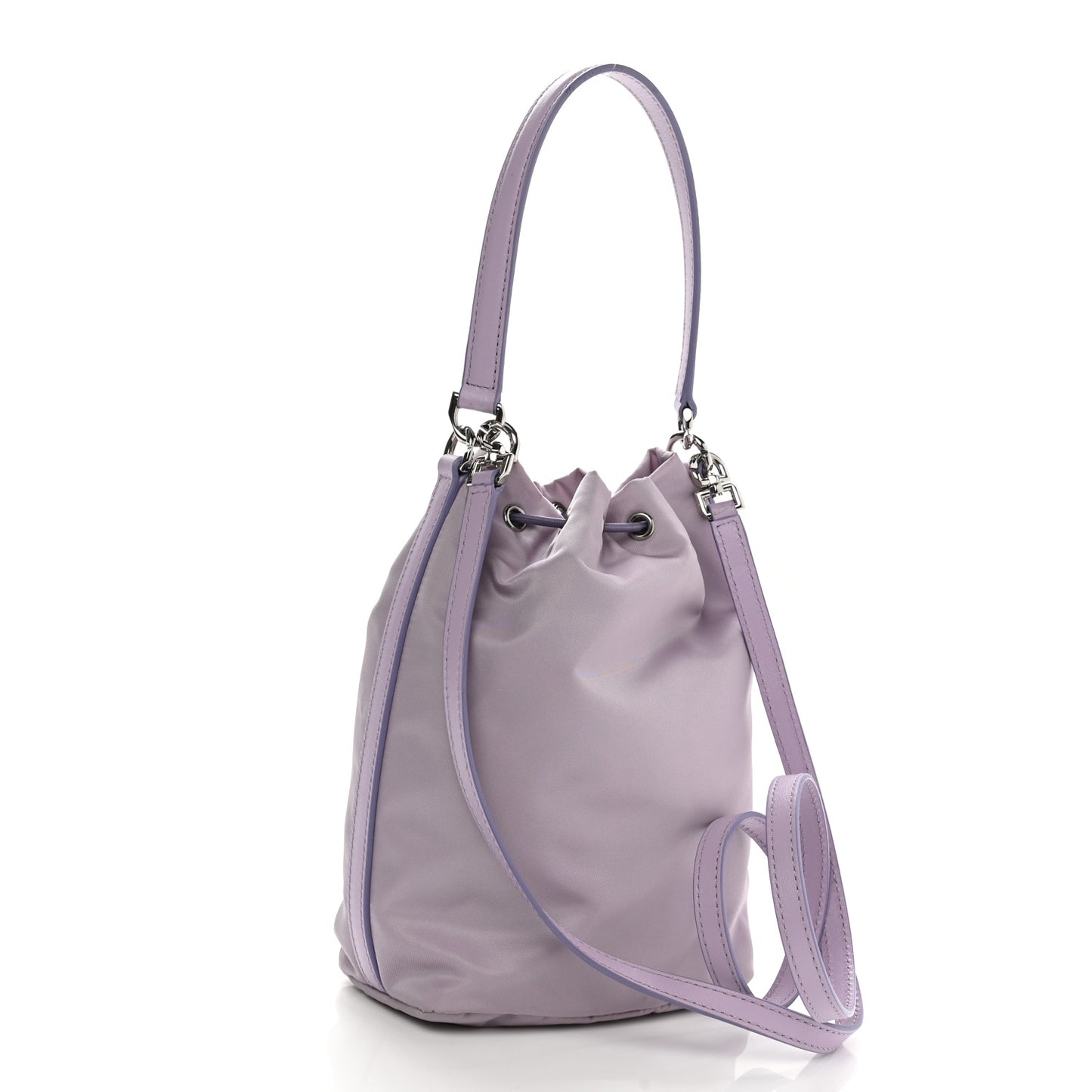 Nylon Light 4G Bucket Bag Lilac