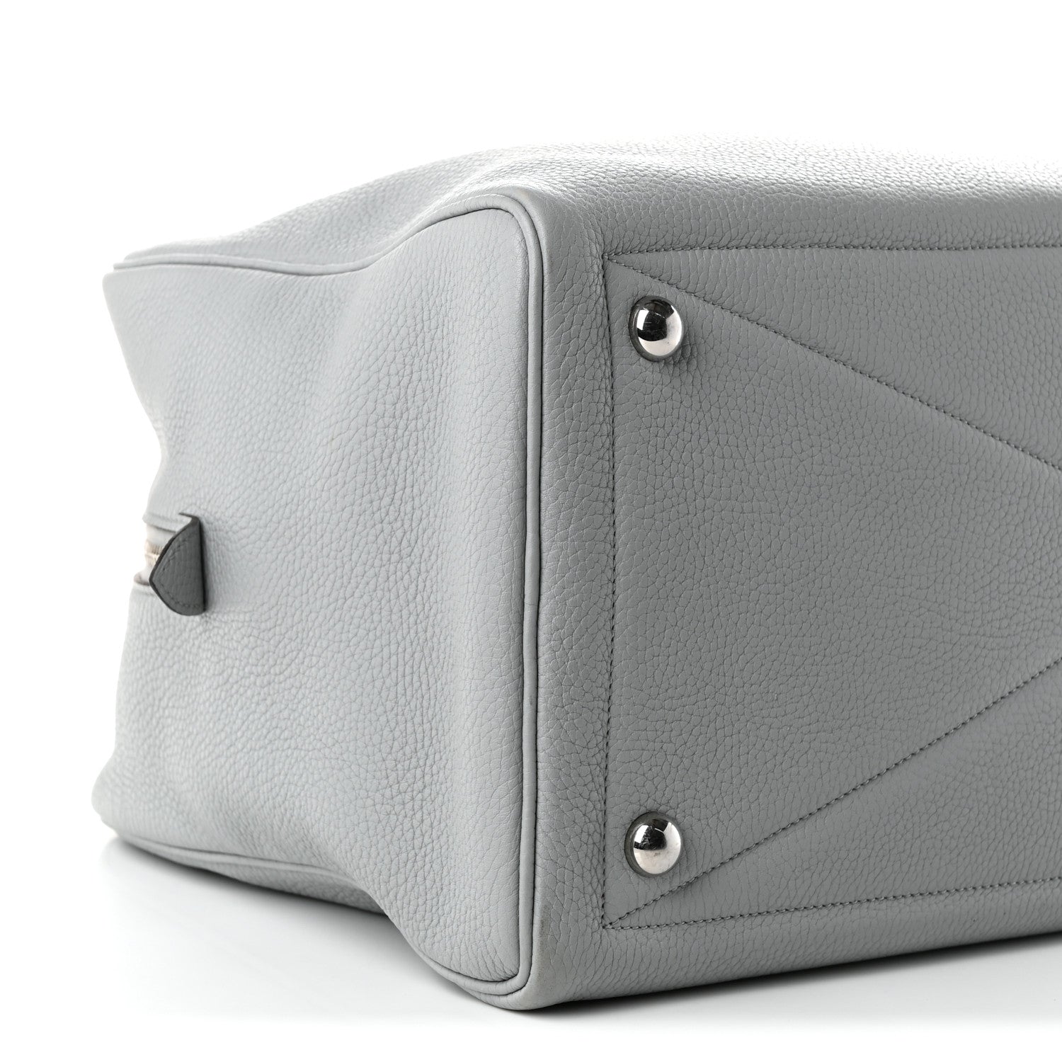 Hermes Taurillon Clemence Victoria II 43 Travel Bleu Glacier 9 of 10