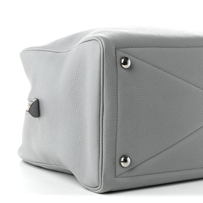 Hermes Taurillon Clemence Victoria II 43 Travel Bleu Glacier 9 of 10