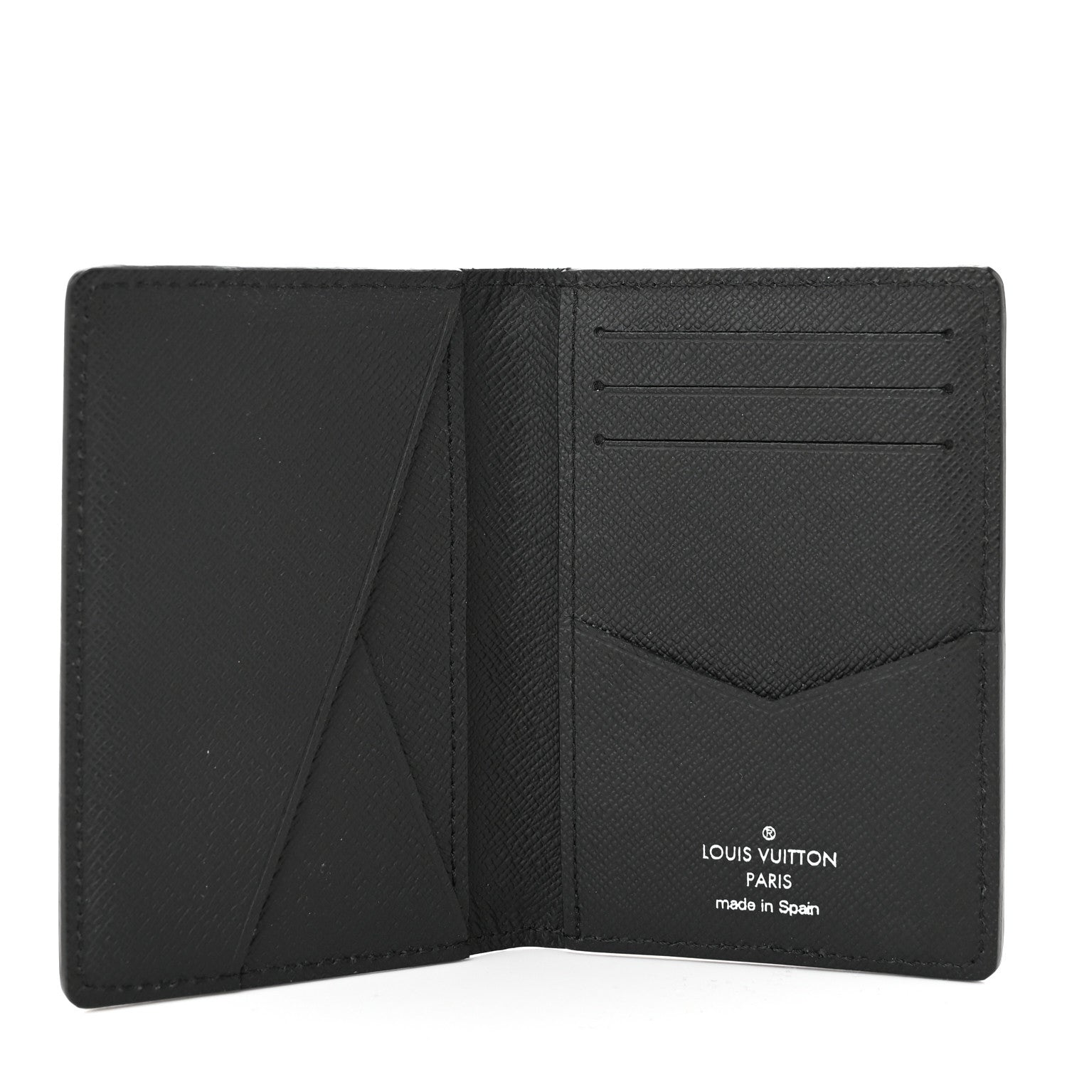 Louis Vuitton Epi Pocket Organizer Black 5 of 6