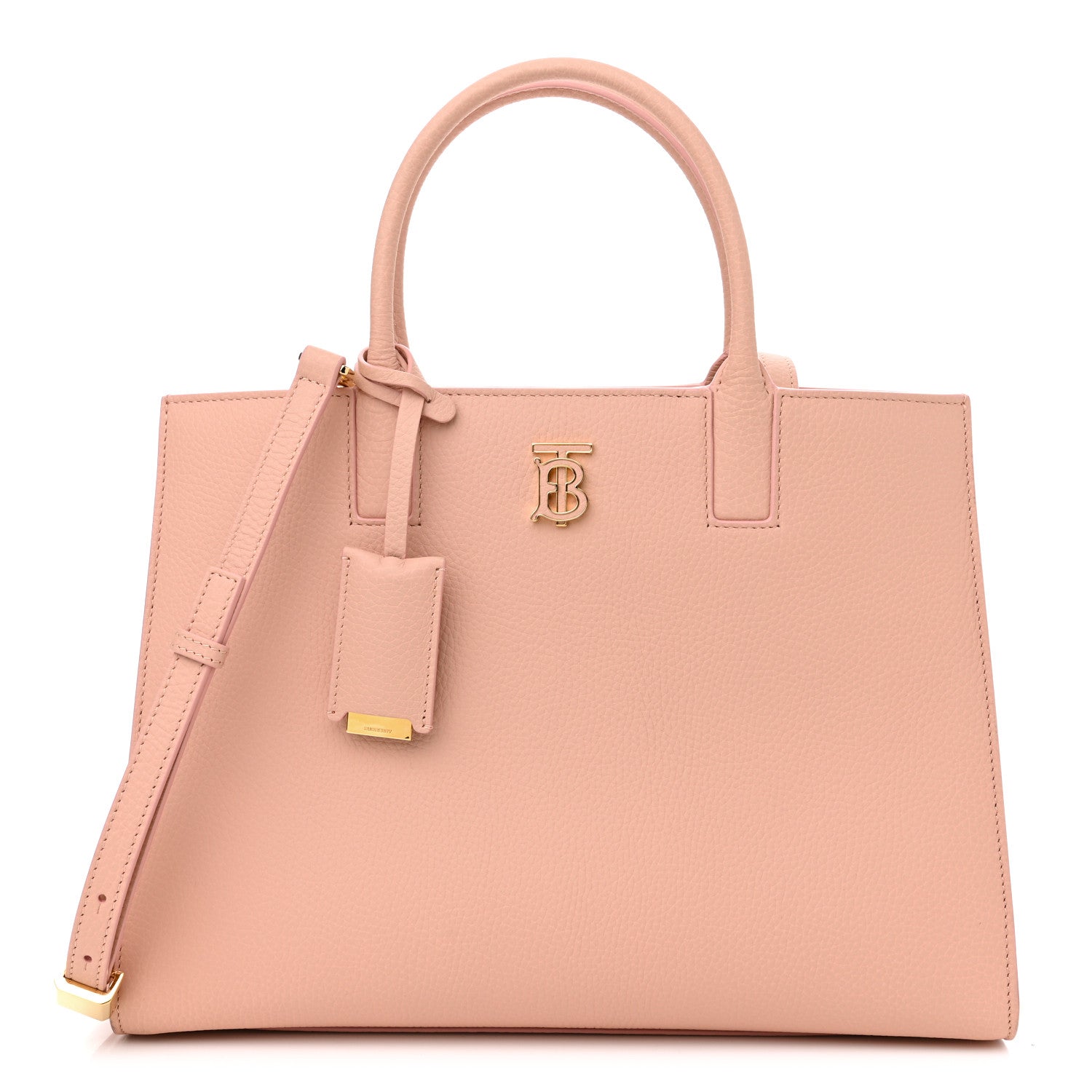 Burberry Grainy Calfskin Small Frances Tote Dusky Pink 1 of 9