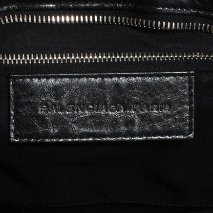 Balenciaga Chevre Damask Stripe City Black 6 of 7
