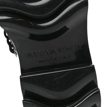 Bottega Veneta Rubber Stride Ankle Boots 39 Black 6 of 7