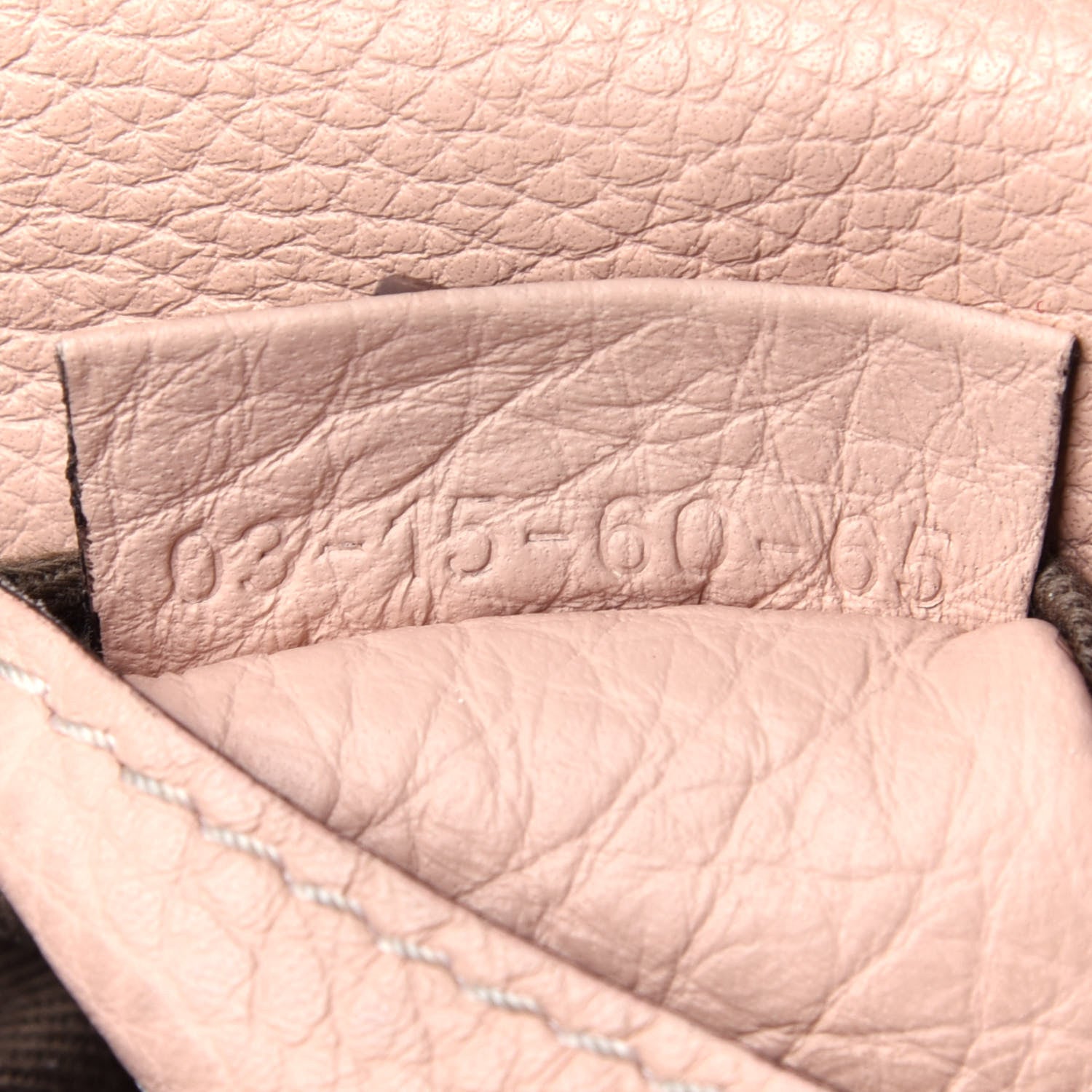 Chloe Calfskin Mini Marcie Round Crossbody Bag Blush Nude 6 of 10
