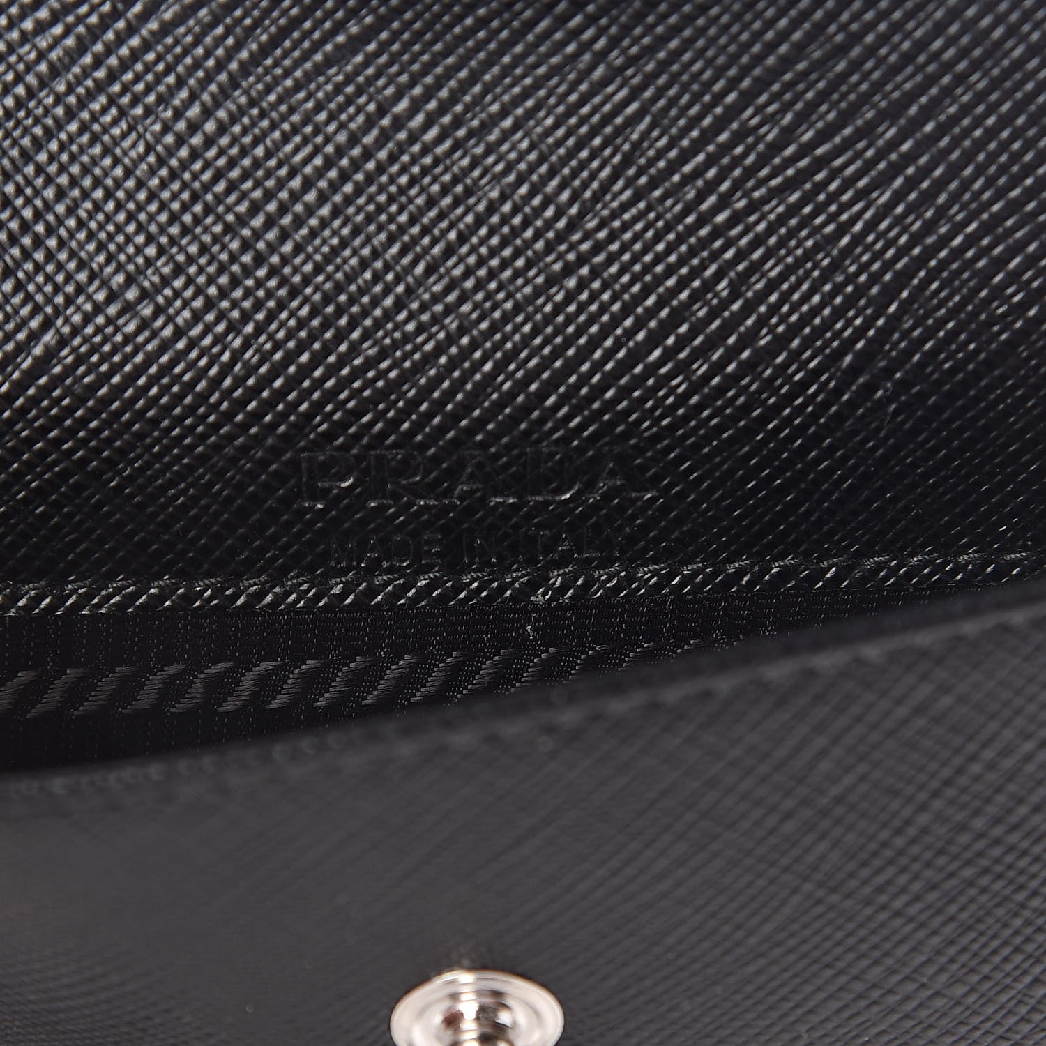 Prada Saffiano Racing Logo Patch Mini Bag Black 6 of 8