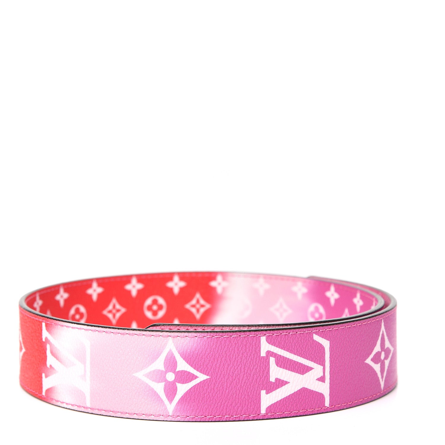 Louis Vuitton Monogram Escale Bandouliere Shoulder Strap Rouge 2 of 6