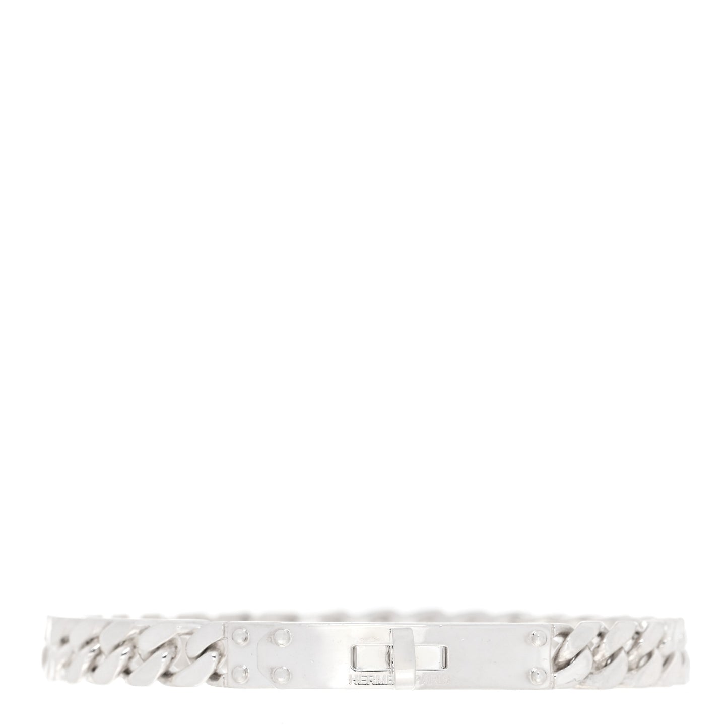 Sterling Silver TPM Kelly Gourmette Bracelet LG