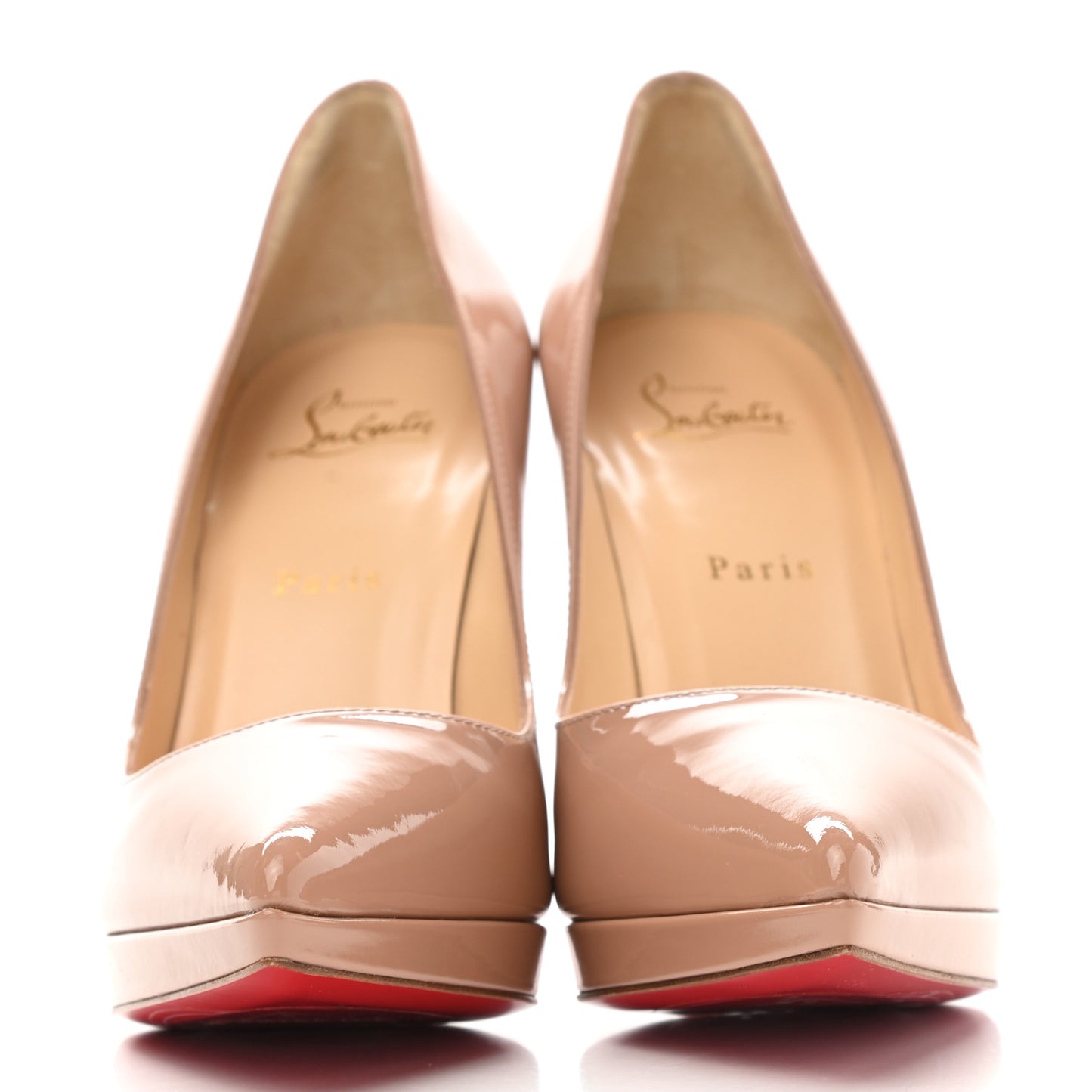 Patent Pigalle Plato 120 Pumps 39.5 Nude