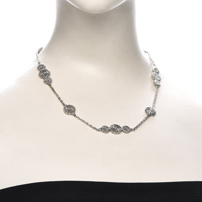 John Hardy Sterling Silver Triple Circle Station Classic Chain Necklace 2 of 7
