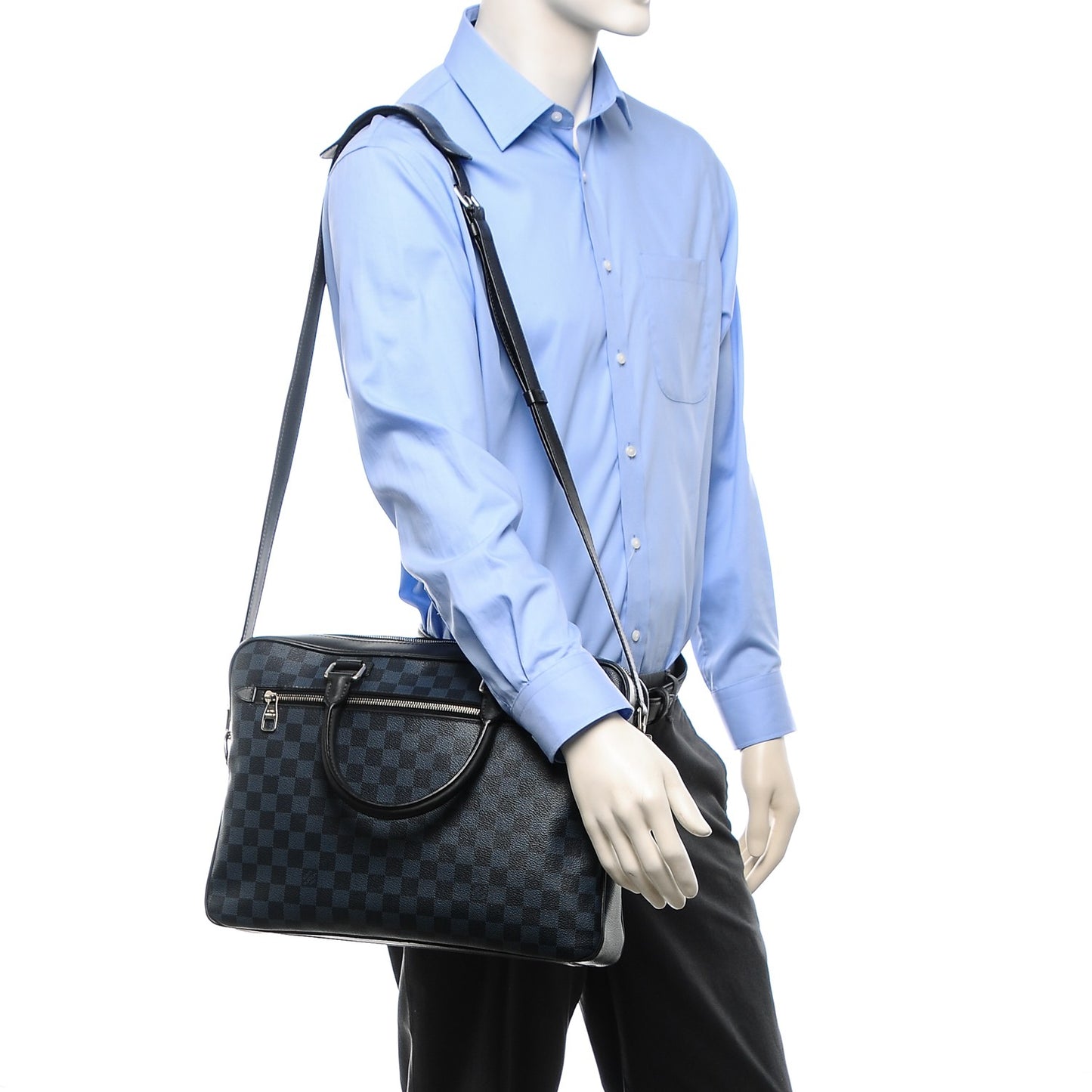 Damier Cobalt Porte Document Business