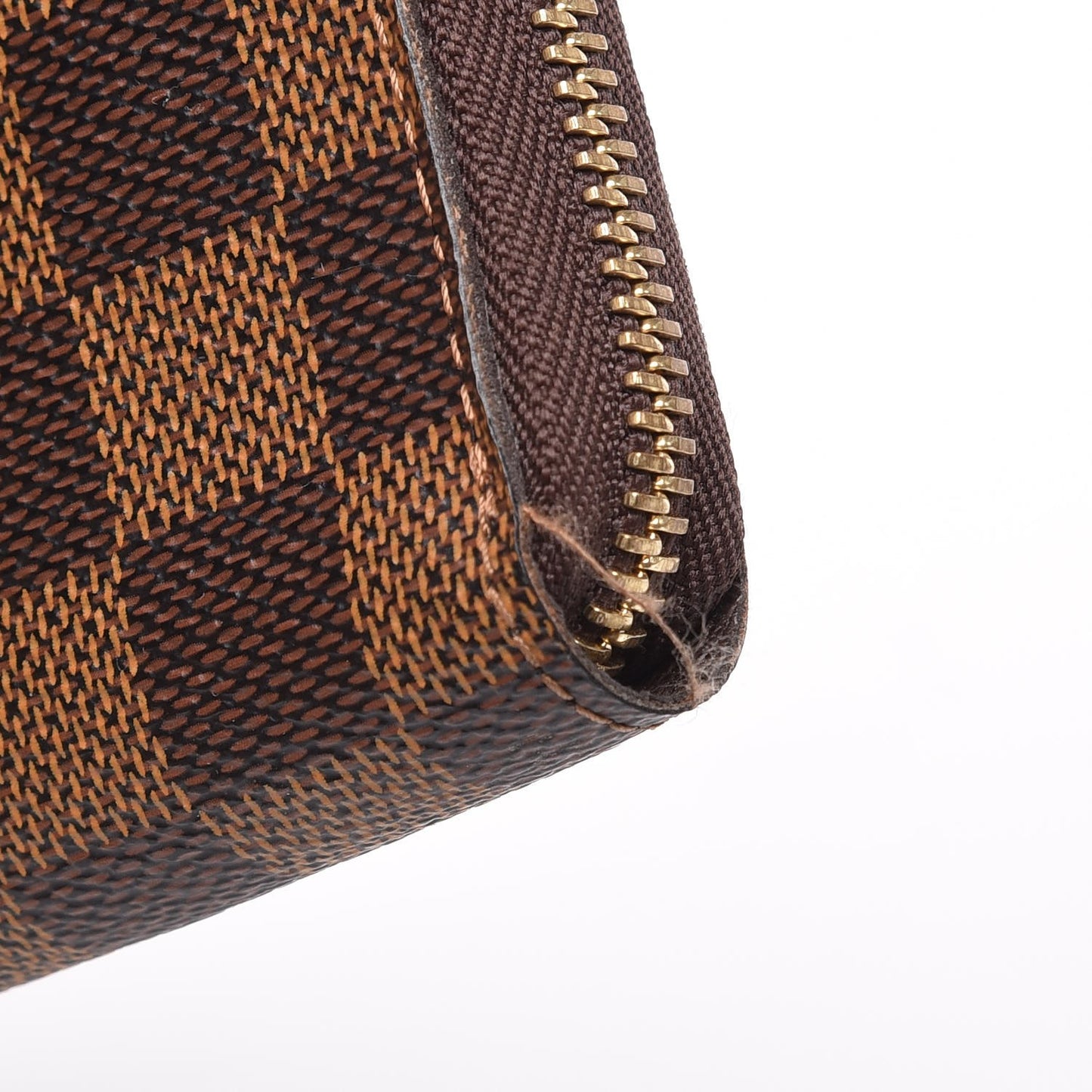 Damier Ebene Zippy Organizer Wallet