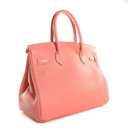 Hermes Taurillon Clemence Birkin 30 Crevette 5 of 28