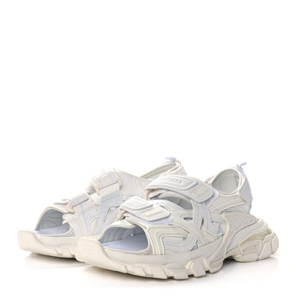 Balenciaga Neoprene Rubber Womens Track Sandals 37 White 3 of 12