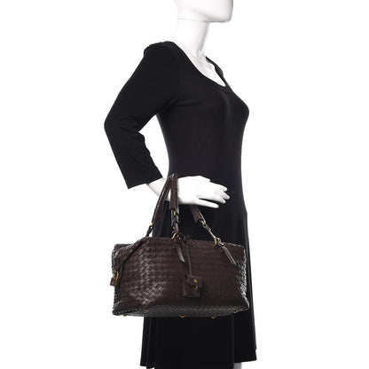 Bottega Veneta Nappa Intrecciato Montaigne Bag Ebano 2 of 24