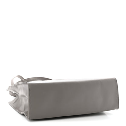 Telfar Vegan Leather Medium Shopping Bag Grey 4 of 10