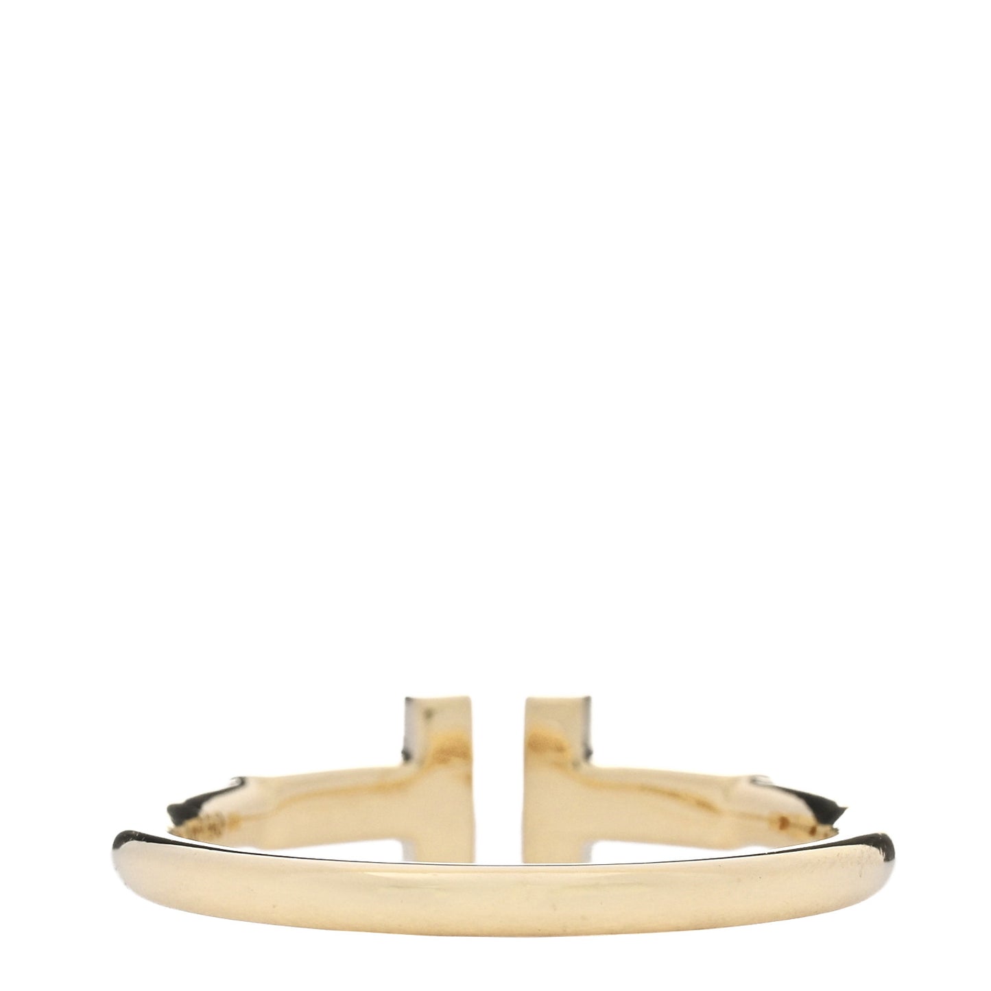 18K Yellow Gold T Wire Ring 56 7.5